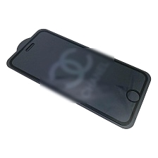 Защитное стекло "9D" GLASS FULL GLUE для APPLE iPhone 7 / 8 (4.7"), с рисунком лого Шанель цвет канта черный. Защитное стекло "9D" GLASS FULL GLUE для APPLE iPhone 7 / 8 (4.7"), с рисунком лого Шанель цвет канта черный.