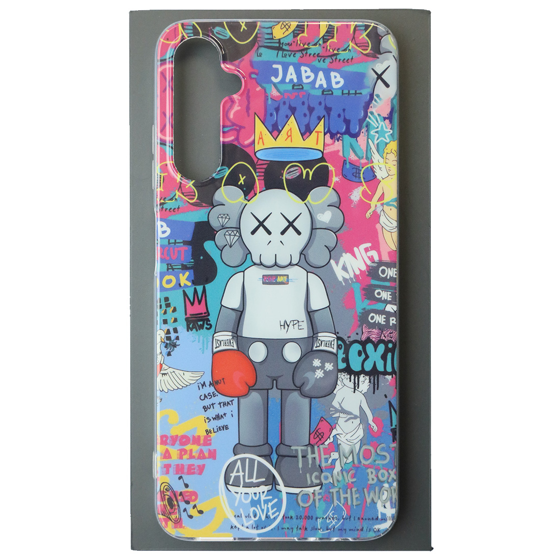 Чехол накладка для SAMSUNG Galaxy A05s, силикон, глянцевый, рисунок Кавс Чехол накладка для SAMSUNG Galaxy A05s, силикон, глянцевый, рисунок Кавс