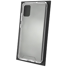 Чехол накладка SPACE для SAMSUNG Galaxy A51 (SM-A515), силикон, цвет прозрачный Чехол накладка SPACE для SAMSUNG Galaxy A51 (SM-A515), силикон, цвет прозрачный