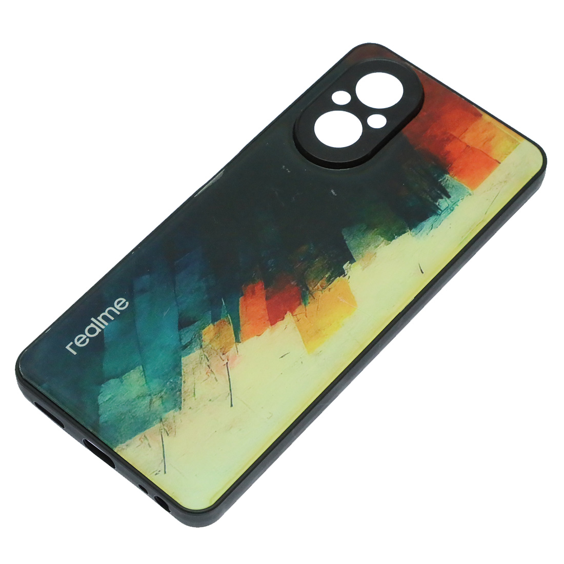 Чехол накладка для Realme C67 4G, защита камеры, пластик, силикон, рисунок Акварельная живопись Чехол накладка для Realme C67 4G, защита камеры, пластик, силикон, рисунок Акварельная живопись