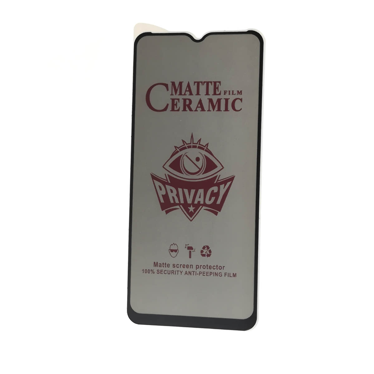 Защитное стекло Ceramic, Антишпион для SAMSUNG Galaxy A12 (SM-A125), A02 (SM-A022), M12 (SM-M127F), A02S (SM-025), A03s (SM-A037F), A03 Core (SM-A032), A03 (SM-A035F), A04, A04s, A04e, матовое, цвет окантовки черный Защитное стекло Ceramic, Антишпион для SAMSUNG Galaxy A12 (SM-A125), A02 (SM-A022), M12 (SM-M127F), A02S (SM-025), A03s (SM-A037F), A03 Core (SM-A032), A03 (SM-A035F), A04, A04s, A04e, матовое, цвет окантовки черный