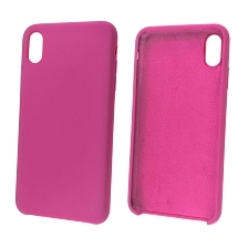 Чехол накладка Silicon Case для APPLE iPhone XS MAX, силикон, цвет питайя Чехол накладка Silicon Case для APPLE iPhone XS MAX, силикон, цвет питайя