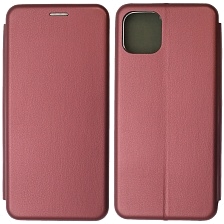 Чехол книжка STYLISH для SAMSUNG Galaxy A03 (SM-A035F), экокожа, визитница, цвет бордовый Чехол книжка STYLISH для SAMSUNG Galaxy A03 (SM-A035F), экокожа, визитница, цвет бордовый