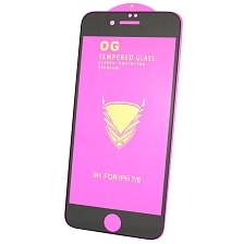 Защитное стекло 9H OG для APPLE iPhone 7, iPhone 8, цвет окантовки черный Защитное стекло 9H OG для APPLE iPhone 7, iPhone 8, цвет окантовки черный