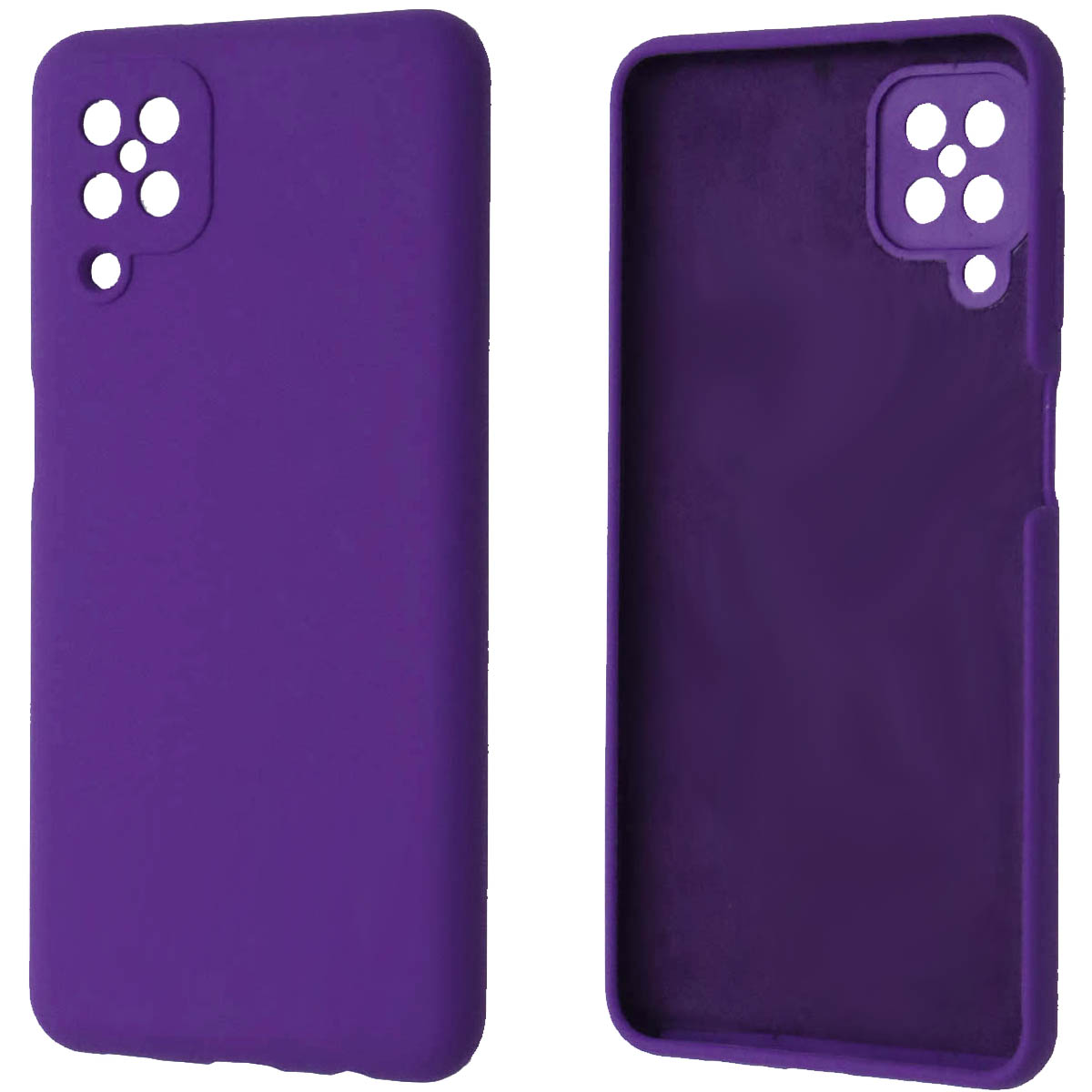 Чехол накладка NANO для SAMSUNG Galaxy A12 (SM-A125), M12 (SM-M127F), силикон, бархат, цвет индиго Чехол накладка NANO для SAMSUNG Galaxy A12 (SM-A125), M12 (SM-M127F), силикон, бархат, цвет индиго