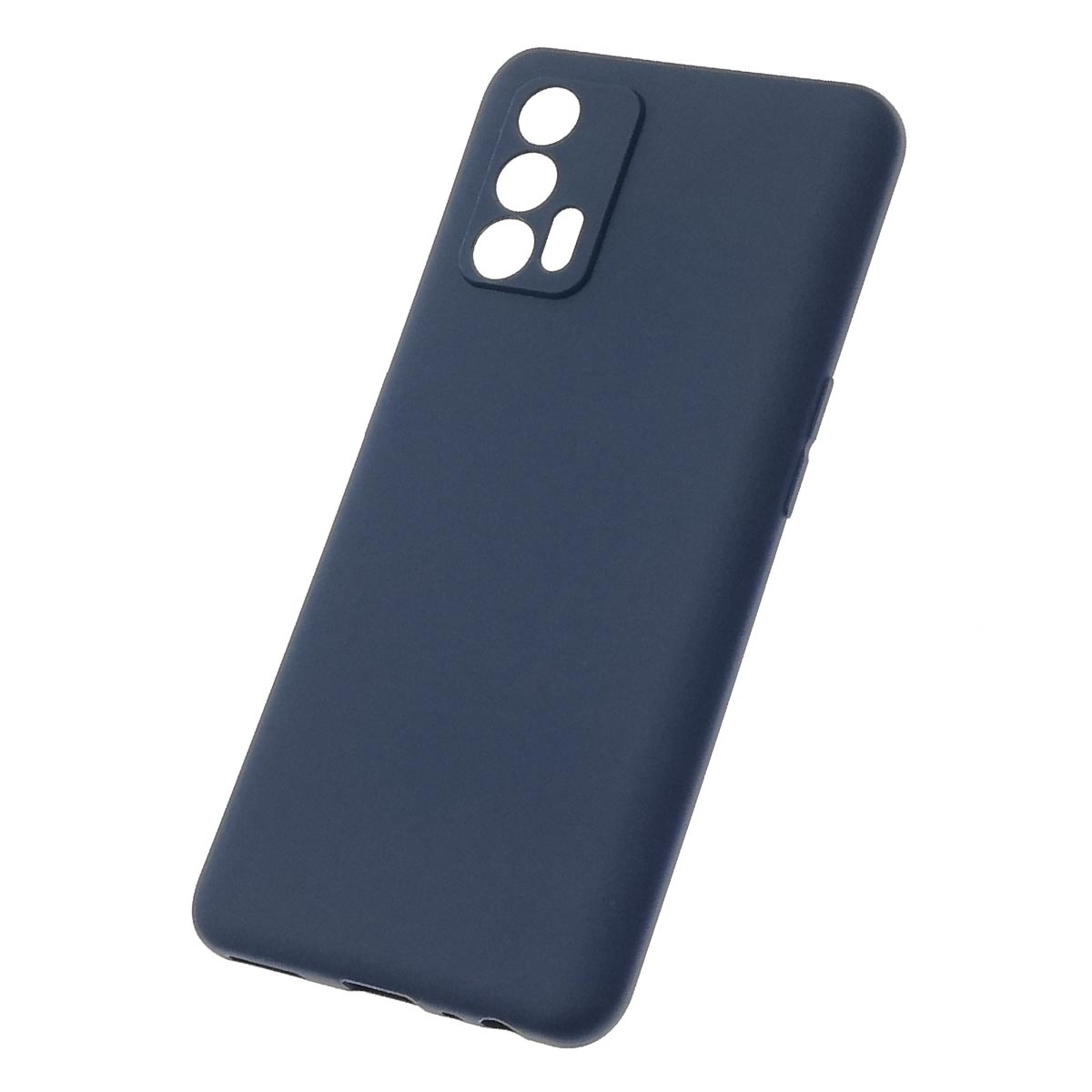 Чехол накладка SOFT TOUCH для Realme GT Neo 8, силикон, матовый, цвет темно синий Чехол накладка SOFT TOUCH для Realme GT Neo 8, силикон, матовый, цвет темно синий