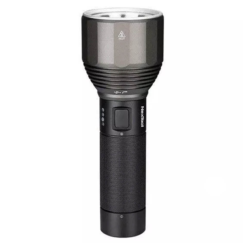 Фонарь светодиодный NexTool Nato Outdoor Glare Flashlight, ударопрочный, влагозащита IPX7, цвет черный