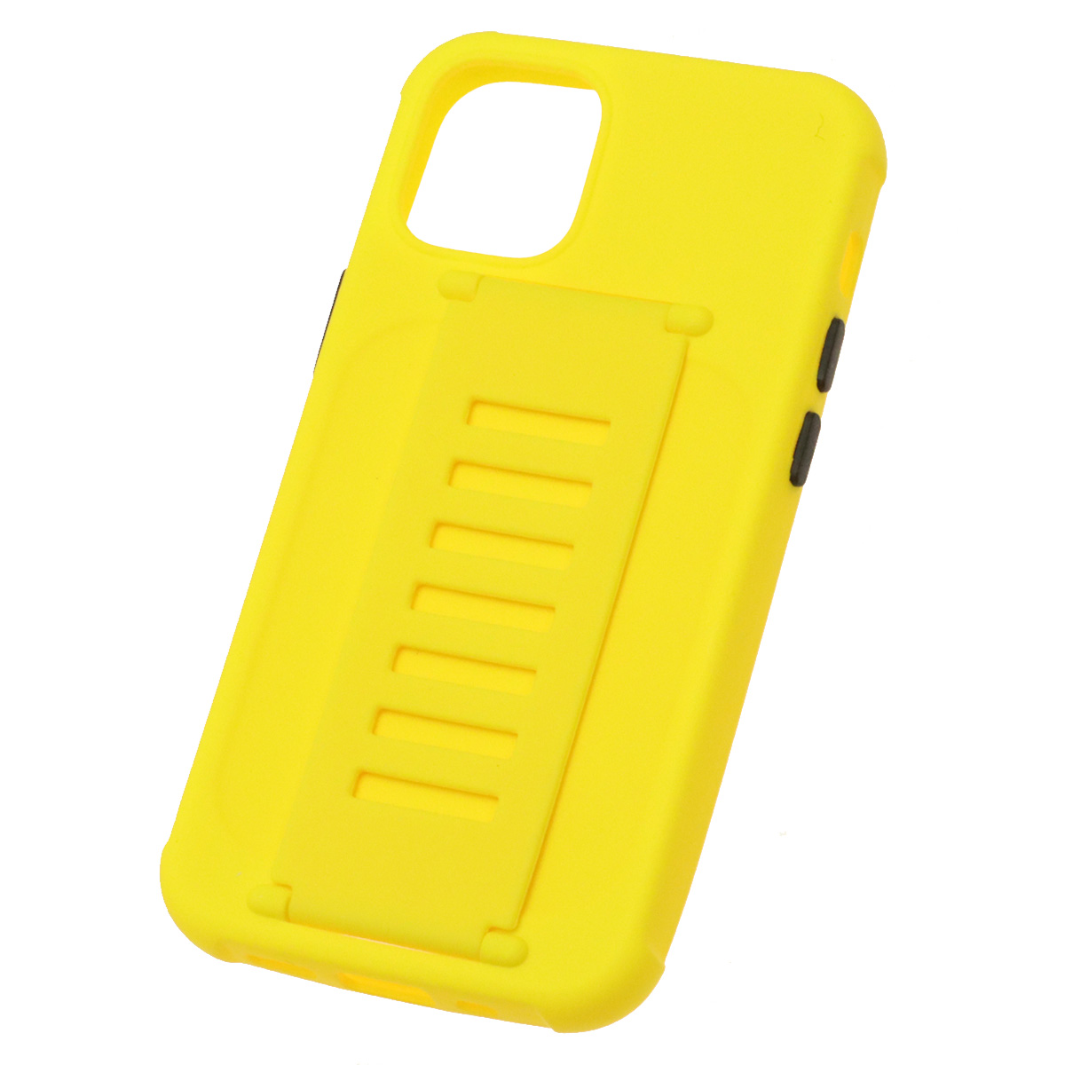 Чехол накладка LADDER NANO для APPLE iPhone 12 mini (5.4), силикон, держатель, цвет желтый Чехол накладка LADDER NANO для APPLE iPhone 12 mini (5.4), силикон, держатель, цвет желтый