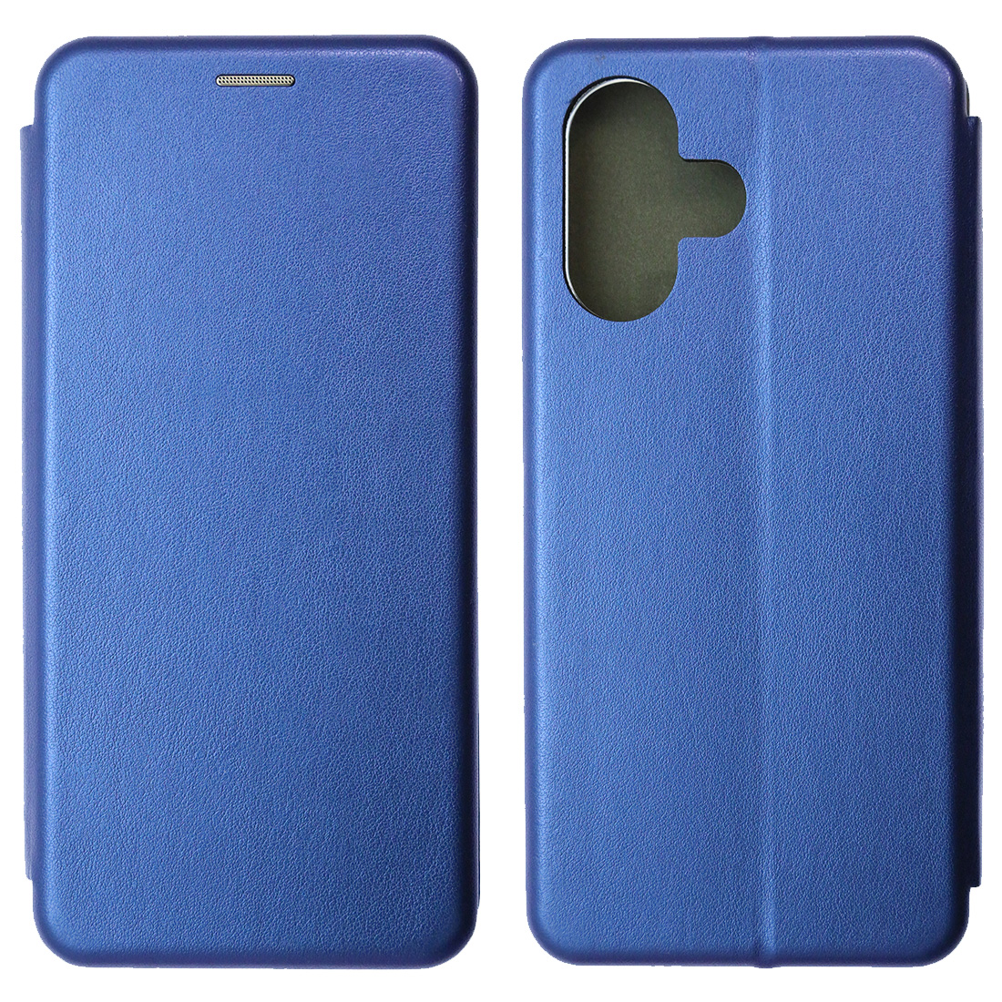 Чехол книжка STYLISH для INFINIX Hot 30, экокожа, визитница, цвет синий Чехол книжка STYLISH для INFINIX Hot 30, экокожа, визитница, цвет синий