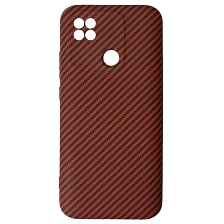 Чехол накладка KING для XIAOMI Redmi 9C, Redmi 10A, силикон, бархат, карбон, цвет красный Чехол накладка KING для XIAOMI Redmi 9C, Redmi 10A, силикон, бархат, карбон, цвет красный