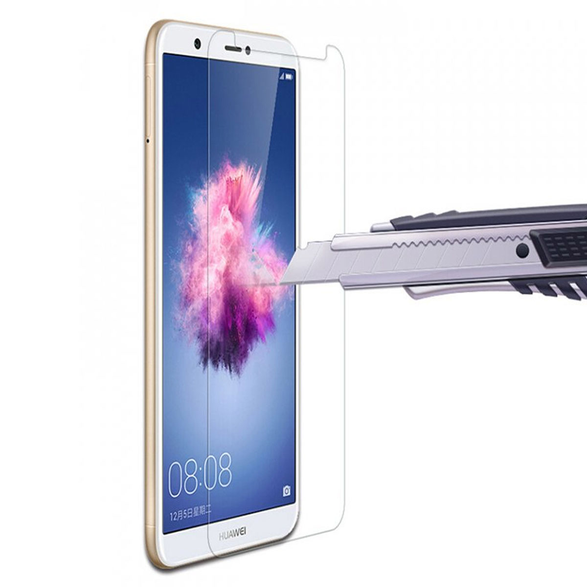 Защитное стекло 0.33 mm для HUAWEI P Smart 2018, ударопрочное, цвет прозрачный