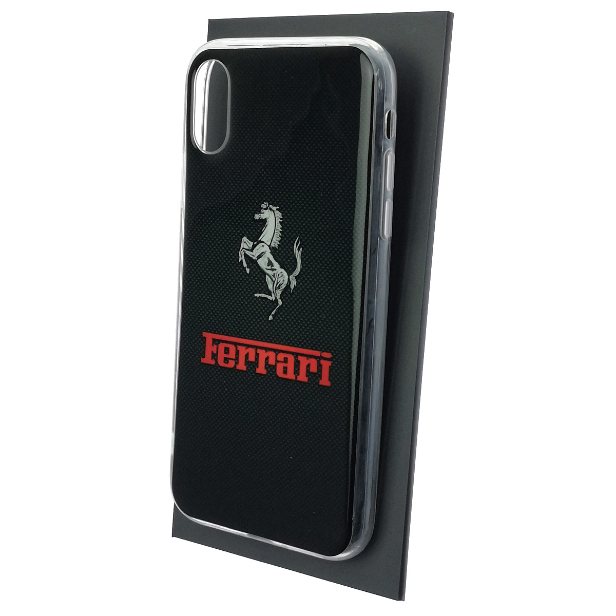 Чехол накладка для APPLE iPhone XR, силикон, глянцевый, рисунок Знак Ferrari Чехол накладка для APPLE iPhone XR, силикон, глянцевый, рисунок Знак Ferrari