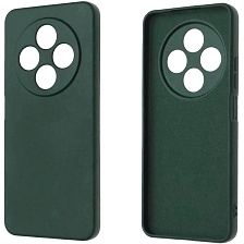 Чехол накладка NANO для XIAOMI Redmi 14C, POCO C75, силикон, бархат, цвет темно зеленый Чехол накладка NANO для XIAOMI Redmi 14C, POCO C75, силикон, бархат, цвет темно зеленый