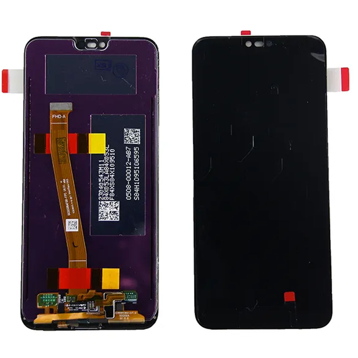 Дисплей в сборе с тачскрином для Huawei Honor 10 (COL-L29), цвет черный (Отпечаток работает)