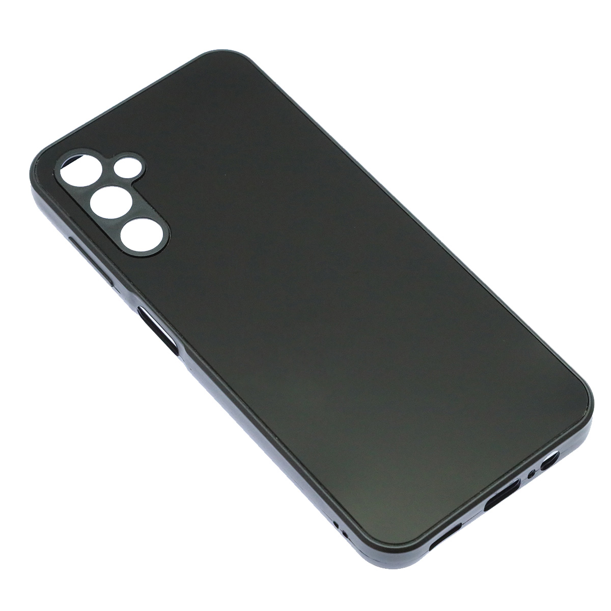 Чехол накладка для SAMSUNG Galaxy A14, защита камеры, силикон, пластик, цвет черный Чехол накладка для SAMSUNG Galaxy A14, защита камеры, силикон, пластик, цвет черный