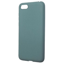 Чехол накладка GPS для HUAWEI Honor 7A, Y5 2018, Y5 PRIME, Y5 Lite, силикон, матовый, цвет сизый