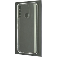 Чехол накладка для TECNO Spark 8, защита камеры, силикон, цвет прозрачный