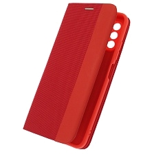 Чехол книжка MESH для XIAOMI POCO M3 Pro, XIAOMI Redmi Note 10T, Redmi Note 10 5G, текстиль, силикон, бархат, визитница, цвет красный Чехол книжка MESH для XIAOMI POCO M3 Pro, XIAOMI Redmi Note 10T, Redmi Note 10 5G, текстиль, силикон, бархат, визитница, цвет красный