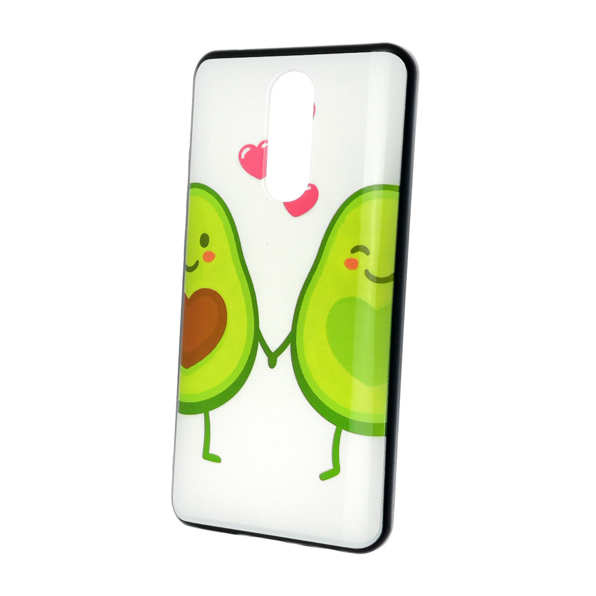 Чехол накладка для XIAOMI Redmi 8, силикон, рисунок Авокадо Любовь.