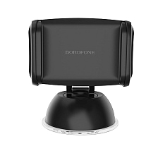 Автомобильный держатель телефона BOROFONE BH4 Joydock, цвет черный Автомобильный держатель телефона BOROFONE BH4 Joydock, цвет черный