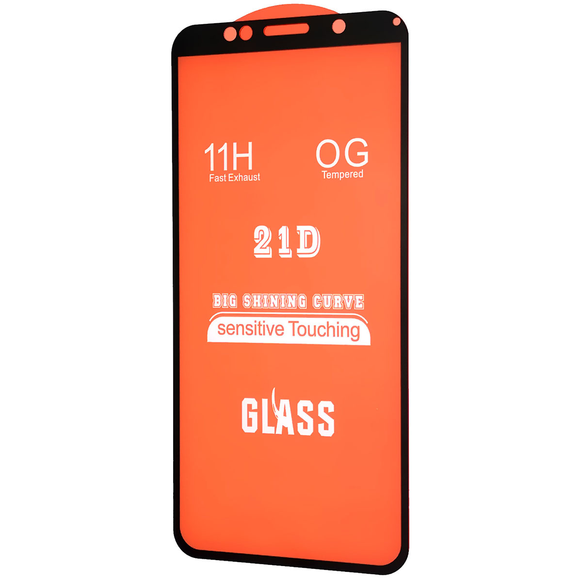 Защитное стекло 21D для HUAWEI Honor 7A, Y5 2018, Y5 Prime 2018, Y5 Lite, цвет окантовки черный