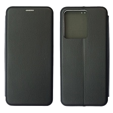 Чехол книжка STYLISH для VIVO Y22, Y35, экокожа, визитница, цвет черный Чехол книжка STYLISH для VIVO Y22, Y35, экокожа, визитница, цвет черный