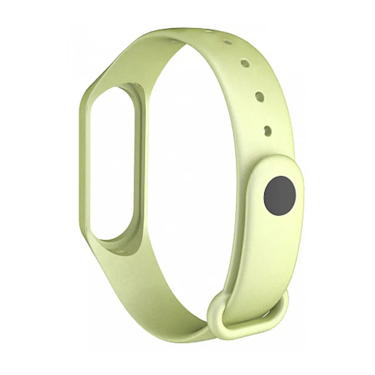 Ремешок на запястье, браслет для XIAOMI Mi Band 3, 4, силикон, цвет фисташковый