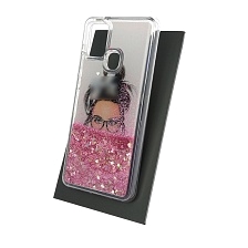 Чехол накладка TransFusion для SAMSUNG Galaxy A21S (SM-A217), силикон, переливашка, рисунок Шанель Чехол накладка TransFusion для SAMSUNG Galaxy A21S (SM-A217), силикон, переливашка, рисунок Шанель