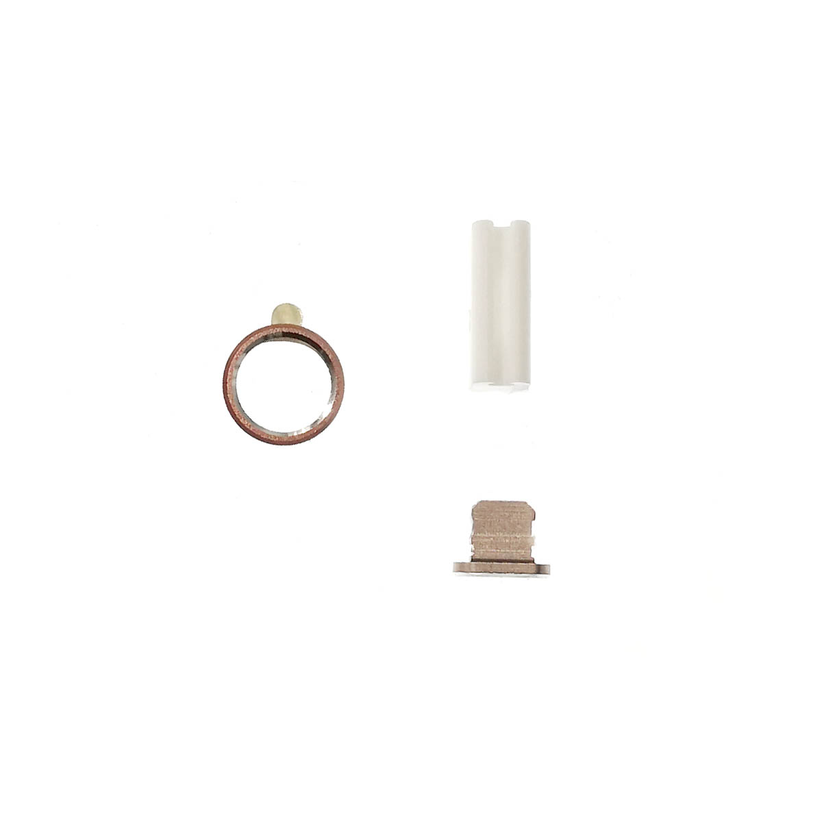 Комплект защиты 2 в 1 для APPLE iPhone XR, цвет розовое золото