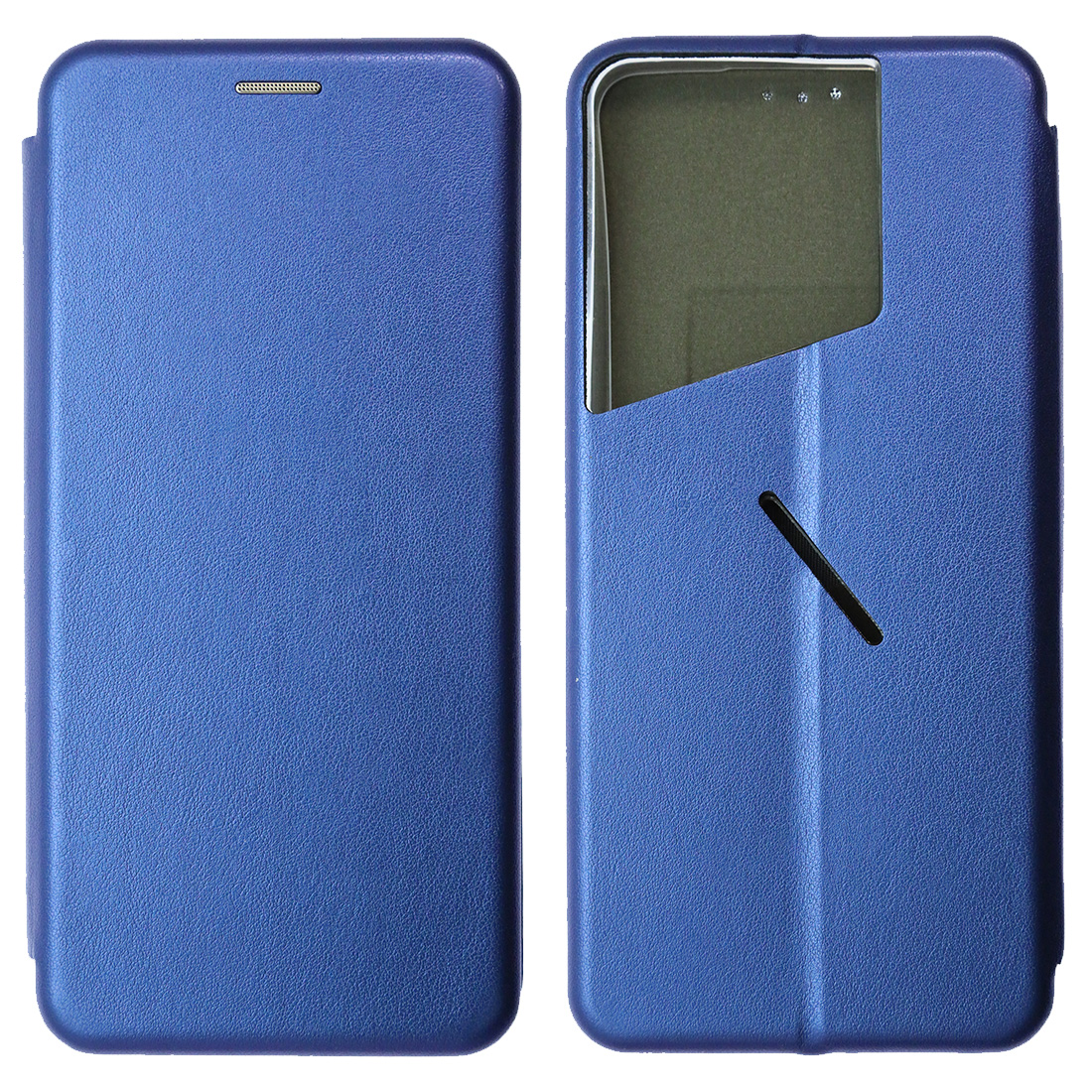 Чехол книжка STYLISH для TECNO Pova 5 Pro 5G, экокожа, визитница, цвет синий Чехол книжка STYLISH для TECNO Pova 5 Pro 5G, экокожа, визитница, цвет синий