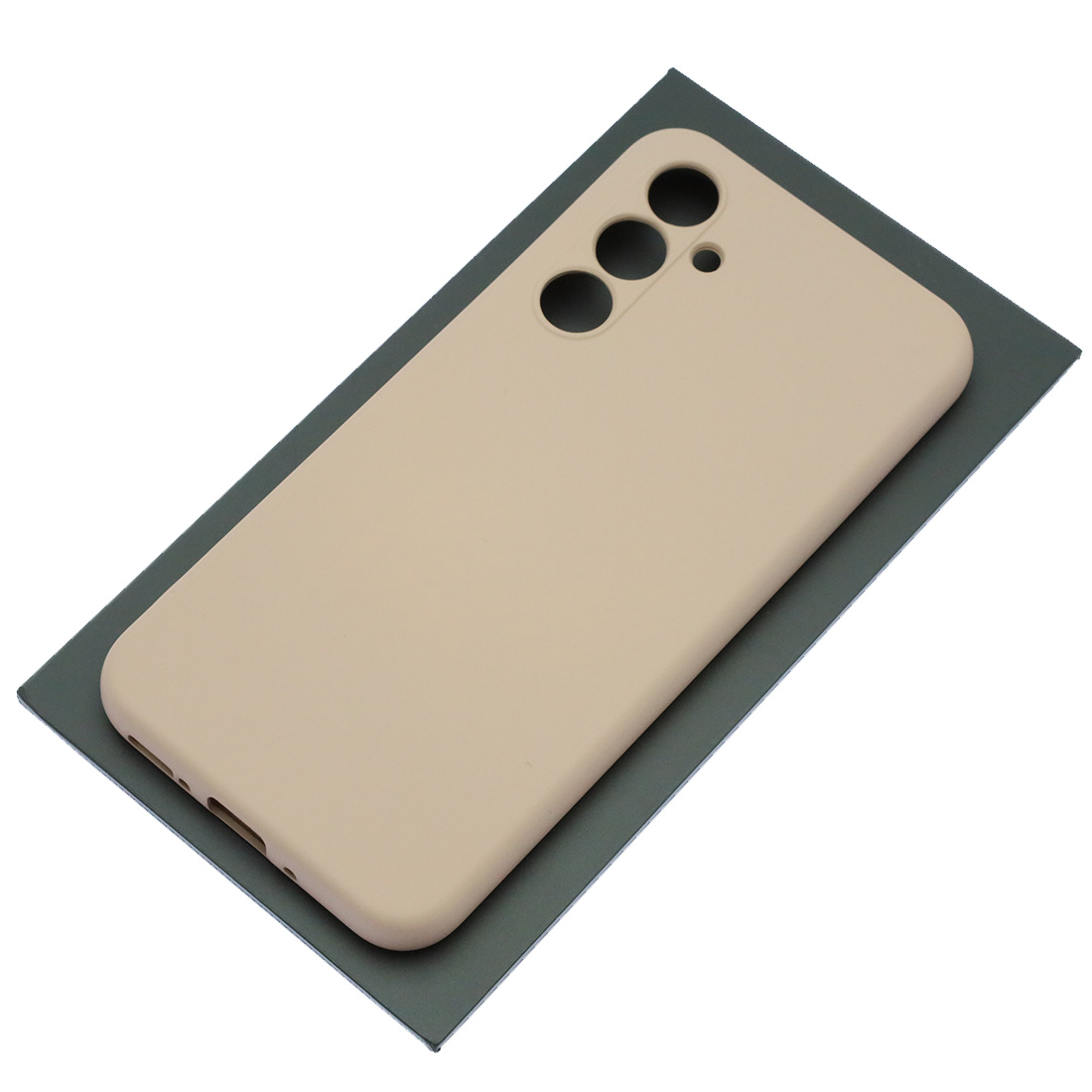 Чехол накладка NANO для SAMSUNG Galaxy A54 5G, силикон, бархат, цвет розовый песок Чехол накладка NANO для SAMSUNG Galaxy A54 5G, силикон, бархат, цвет розовый песок