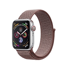 Ремешок для часов Apple Watch (38-40 мм), нейлон, цвет темная пудра