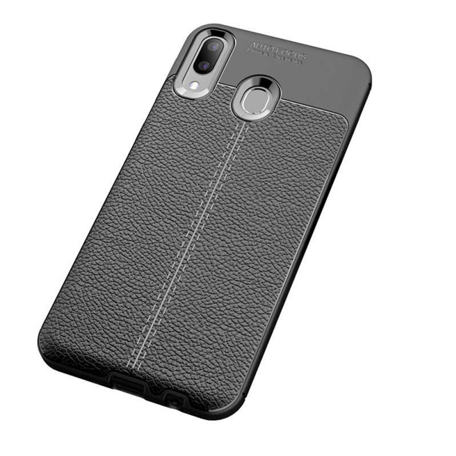 Чехол накладка AUTO FOCUS для SAMSUNG Galaxy M20 (SM-M205), силикон, матовый, цвет черный Чехол накладка AUTO FOCUS для SAMSUNG Galaxy M20 (SM-M205), силикон, матовый, цвет черный