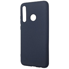 Чехол накладка GPS для HUAWEI Honor 10i, 20i, 20e, 20 LITE, P Smart Plus, силикон, матовый, цвет синий