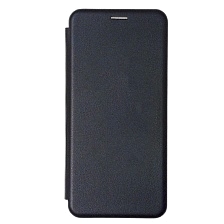 Чехол книжка STYLISH для TECNO Camon 17P, экокожа, визитница, цвет темно синий