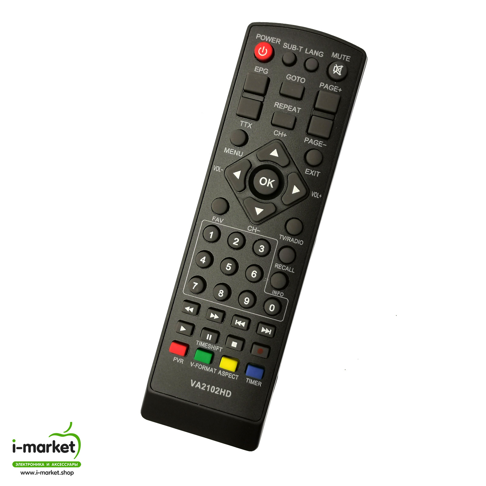 Пульт ДУ для KASKAD VA2102HD подходит к следующим моделям: VA2102HD, DS-100HD.