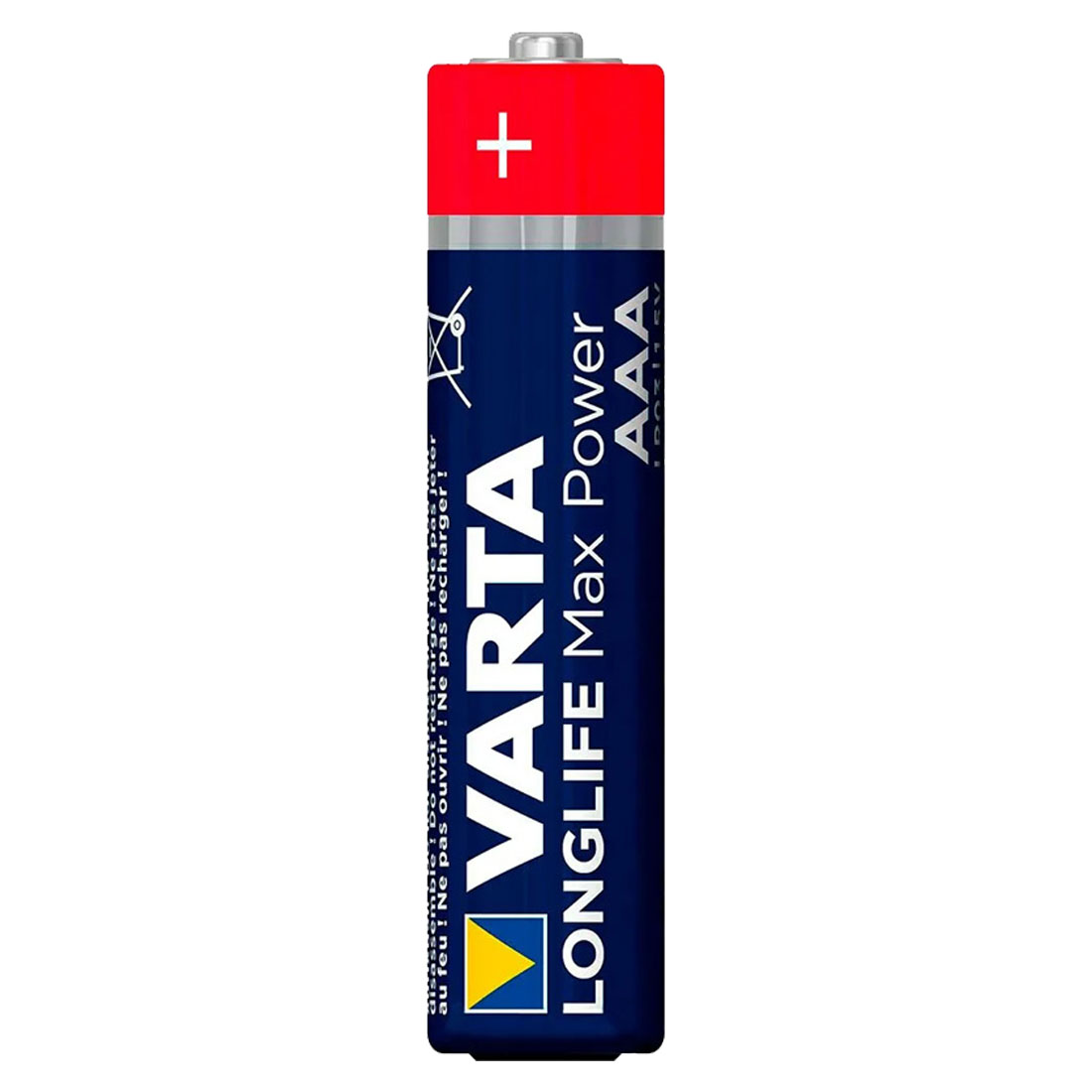 Батарейка VARTA LONGLIFE MAX POWER LR03 AAA BL2 Alkaline 1.5V