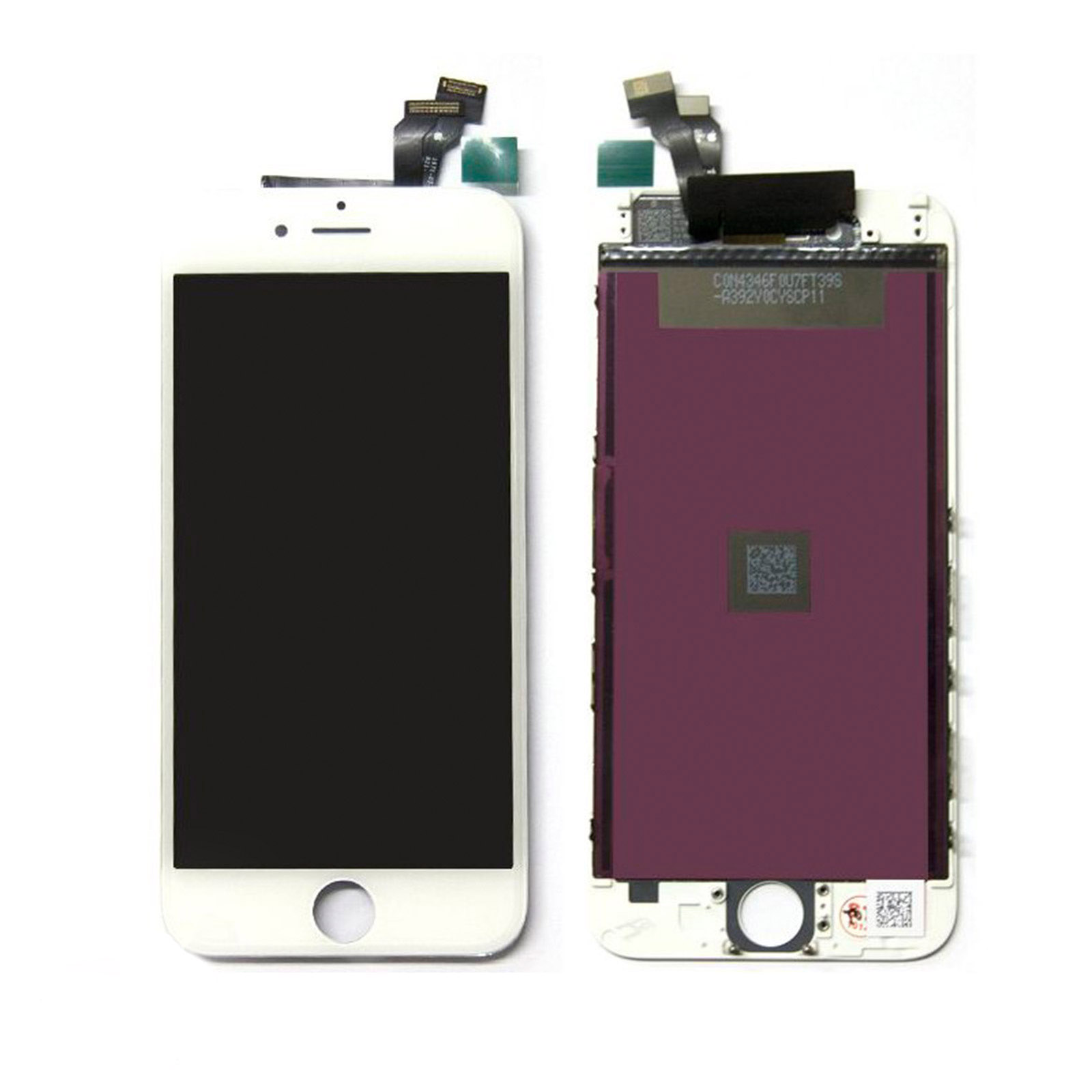 Дисплей в сборе с тачскрином для APPLE iPhone 6, iPhone 6G, тип AAA, цвет белый Дисплей в сборе с тачскрином для APPLE iPhone 6, iPhone 6G, тип AAA, цвет белый