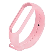 Сменный ремешок для фитнес браслета, смарт часов XIAOMI Mi Band 5, цвет розовый Сменный ремешок для фитнес браслета, смарт часов XIAOMI Mi Band 5, цвет розовый