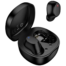 Гарнитура (наушники с микрофоном) беспроводная, BOROFONE BW97 Clear True, Bluetooth 5.4, цвет черный