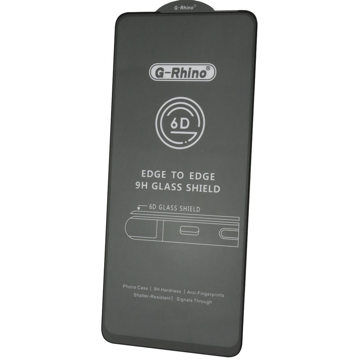 Защитное стекло 6D G-Rhino для TECNO Camon 19 Pro, 19 Neo, 17P, 17 Pro, 18, 18P, Pova 7 Neo, цвет окантовки черный