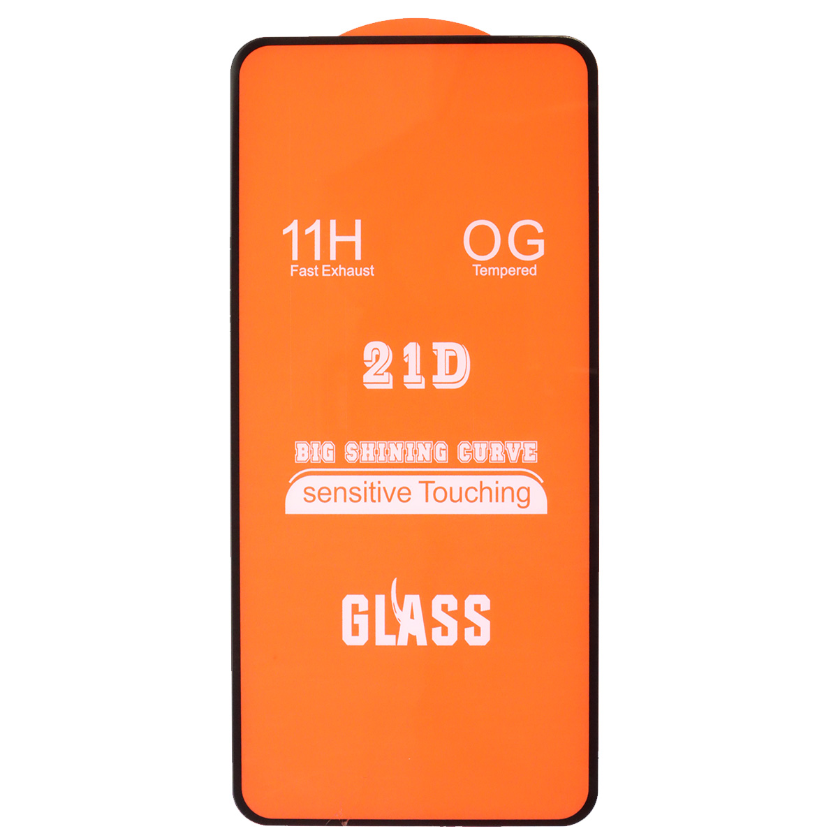 Защитное стекло 21D для XIAOMI Redmi Note 9, Redmi Note 9T, цвет окантовки черный