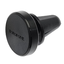 Автомобильный магнитный держатель телефона BOROFONE BH6 Platinum, цвет черный (-30%) Автомобильный магнитный держатель телефона BOROFONE BH6 Platinum, цвет черный (-30%)