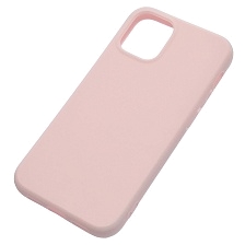 Чехол накладка для APPLE iPhone 12 mini (5.4"), силикон, цвет нежно розовый Чехол накладка для APPLE iPhone 12 mini (5.4"), силикон, цвет нежно розовый