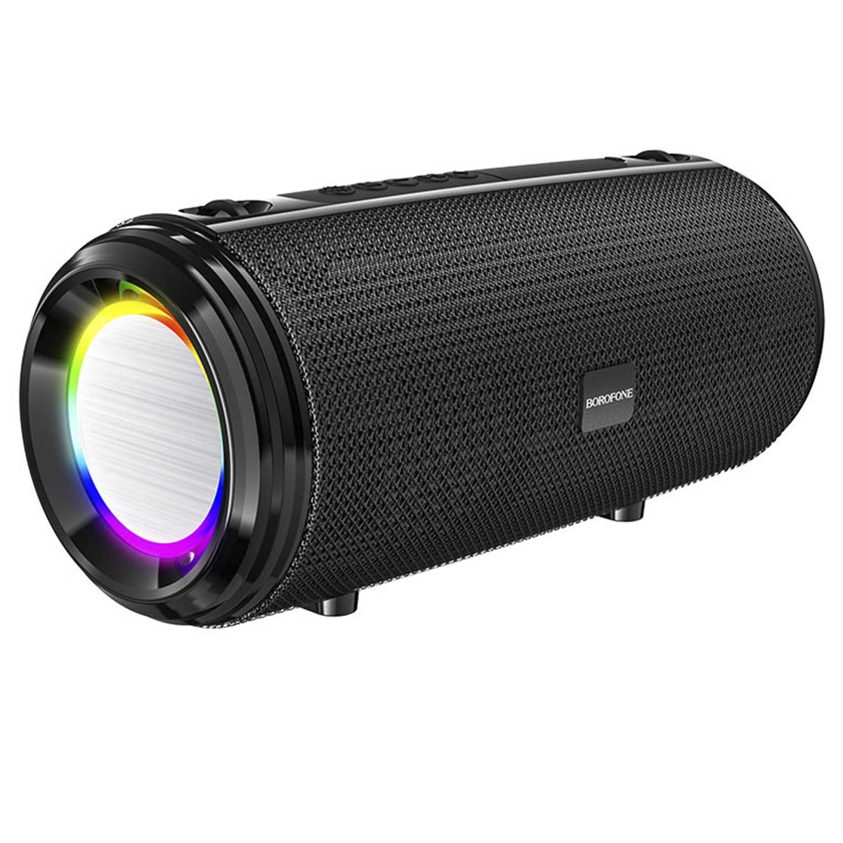 Портативная колонка BOROFONE BR13 Young Sports, RGB подсветка, цвет черный Портативная колонка BOROFONE BR13 Young Sports, RGB подсветка, цвет черный