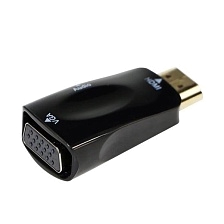 Переходник HDMI на VGA (SVGA), цвет черный