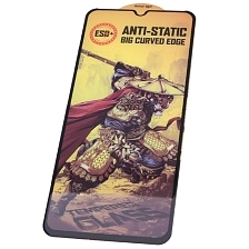 Защитное стекло OG anti-static для SAMSUNG Galaxy A23, цвет окантовки черный