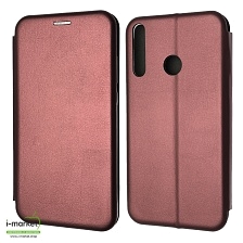 Чехол книжка STYLISH для HUAWEI Honor 9C, P40 Lite E, Y7P, экокожа, визитница, цвет бордовый Чехол книжка STYLISH для HUAWEI Honor 9C, P40 Lite E, Y7P, экокожа, визитница, цвет бордовый