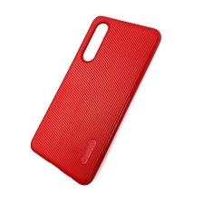 Чехол накладка Cherry для HUAWEI P30, силикон, полоски, цвет темно красный. Чехол накладка Cherry для HUAWEI P30, силикон, полоски, цвет темно красный.