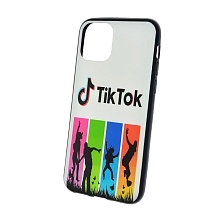 Чехол накладка для APPLE iPhone 11 Pro, силикон, рисунок TikTok танцы. Чехол накладка для APPLE iPhone 11 Pro, силикон, рисунок TikTok танцы.